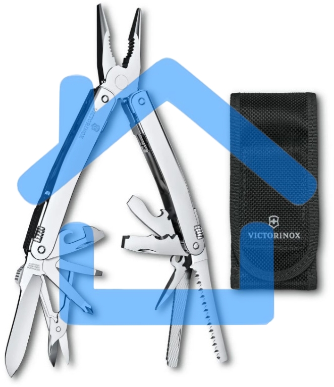 Мультитул Victorinox SwissTool Spirit MX (3.0224.MN) 105мм 24функц. чехол нейлоновый серебристый подар.коробка