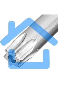 Набор ключей имбусовых Matrix HEX-TORX, 18 шт: HEX 1,5–10 мм, T10-T50, CrV, короткие, сатин.