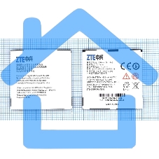Аккумуляторная батарея Li3717T43P3H565751 для ZTE N855D ZTE N860 3.7V 5.55Wh