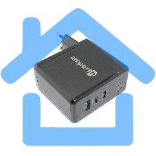 Блок питания (сетевой адаптер) Amperin GaN charger (YDS-TC140-012A) 140W, черный