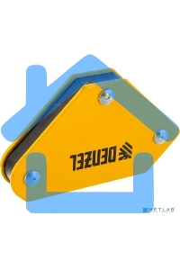 Набор из 2 магнитных сварочных фиксаторов и магнитной клеммы 