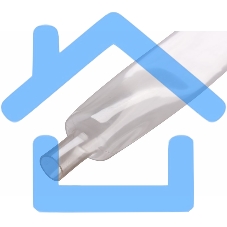 Термоусаживаемая трубка 25,0/12,5 мм, прозрачная, упаковка 10 шт. по 1 м 22-5009 Rexant