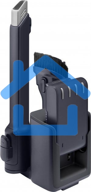 Пылесос вертикальный Samsung VS15A6031R4/EV фиолетовый/черный, питание от аккумулятора, 150 Вт, уборка сухая, пылесборник 0.8 л, работа от АКБ max 40 мин.