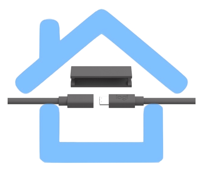 Кабель LOGITECH MeetUp 10m Mic Cable - GRAPHITE - WW - MEETUP 10M MIC CABLE