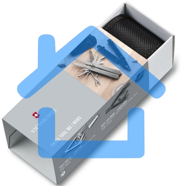 Мультитул Victorinox SwissTool Spirit MX (3.0224.MN) 105мм 24функц. чехол нейлоновый серебристый подар.коробка