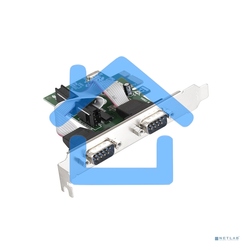 Контроллер ExeGate EXE-307 PCI-E, 2*COM port (OEM)