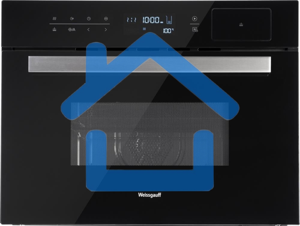 Духовой шкаф электрический Weissgauff OEMS 459 PDB черный, встраиваемый
