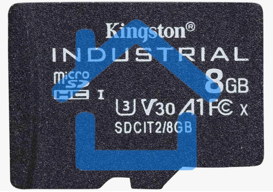 Флеш карта microSDHC 8Gb Class10 Kingston <SDCIT2/8GbSP> Industrial Temperature Class UHS-I без адаптера