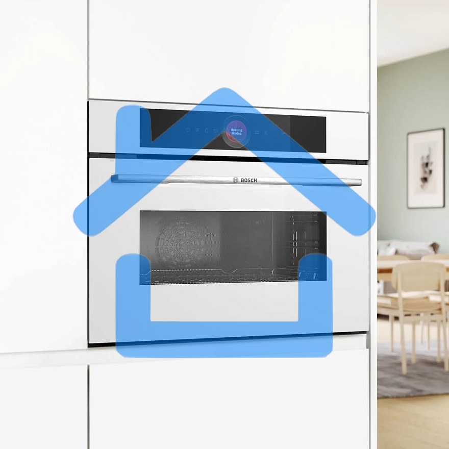 Встраиваемый духовой шкаф электрический Bosch CMG7241W1 белый