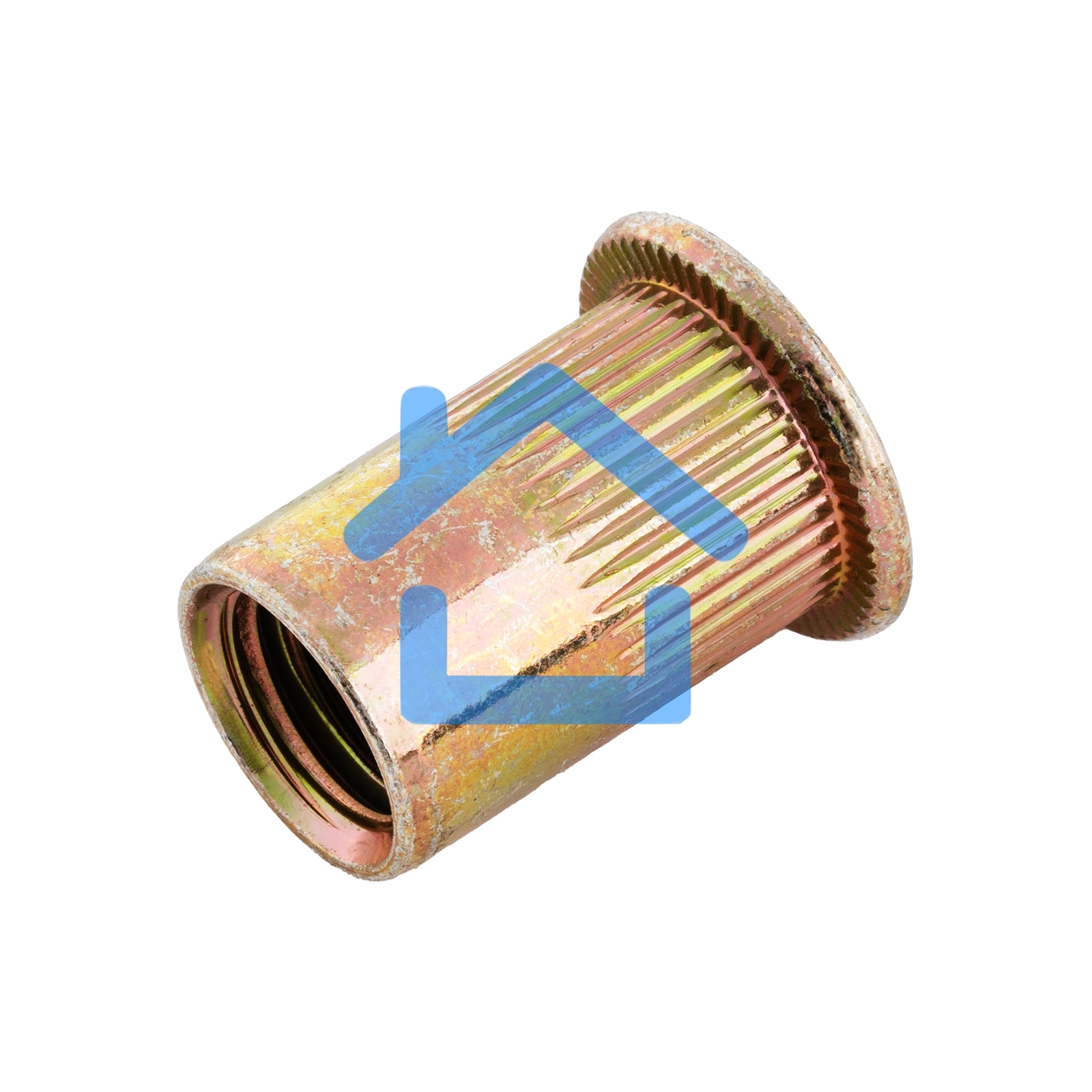 Заклепки резьбовые Denzel стальные, оцинкованные, М10, пластиковый кейс, 35 шт.