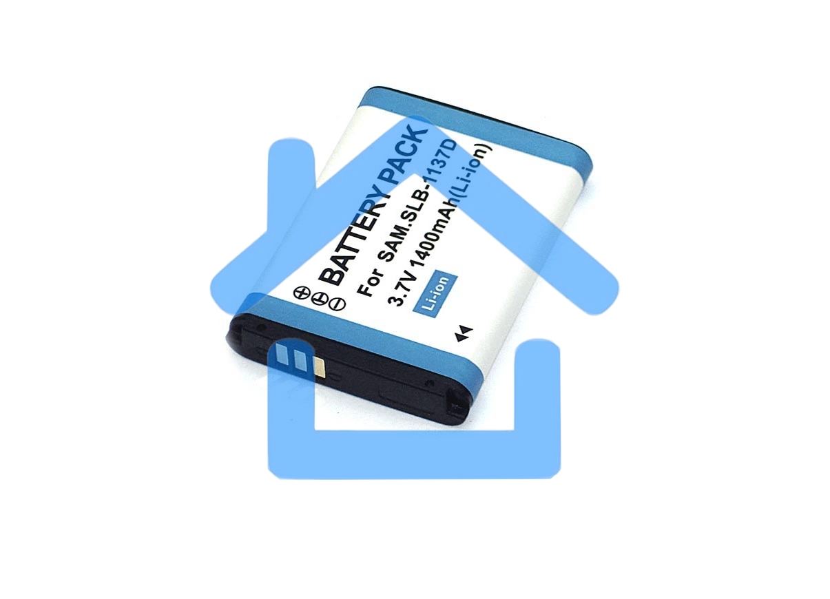 Аккумуляторная батарея для фотоаппарата Samsung Digimax i80 (SLB-1137D) 3.7V 1400mAh