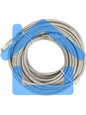 Патч-корд Lanmaster UTP TWT-45-45-10-GY вилка RJ-45-вилка RJ-45 кат.5е 10м серый ПВХ (уп.:1шт)