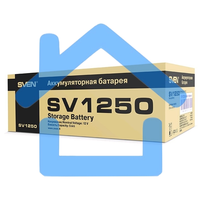 Батарея Sven SV1250 (12V 5Ah)