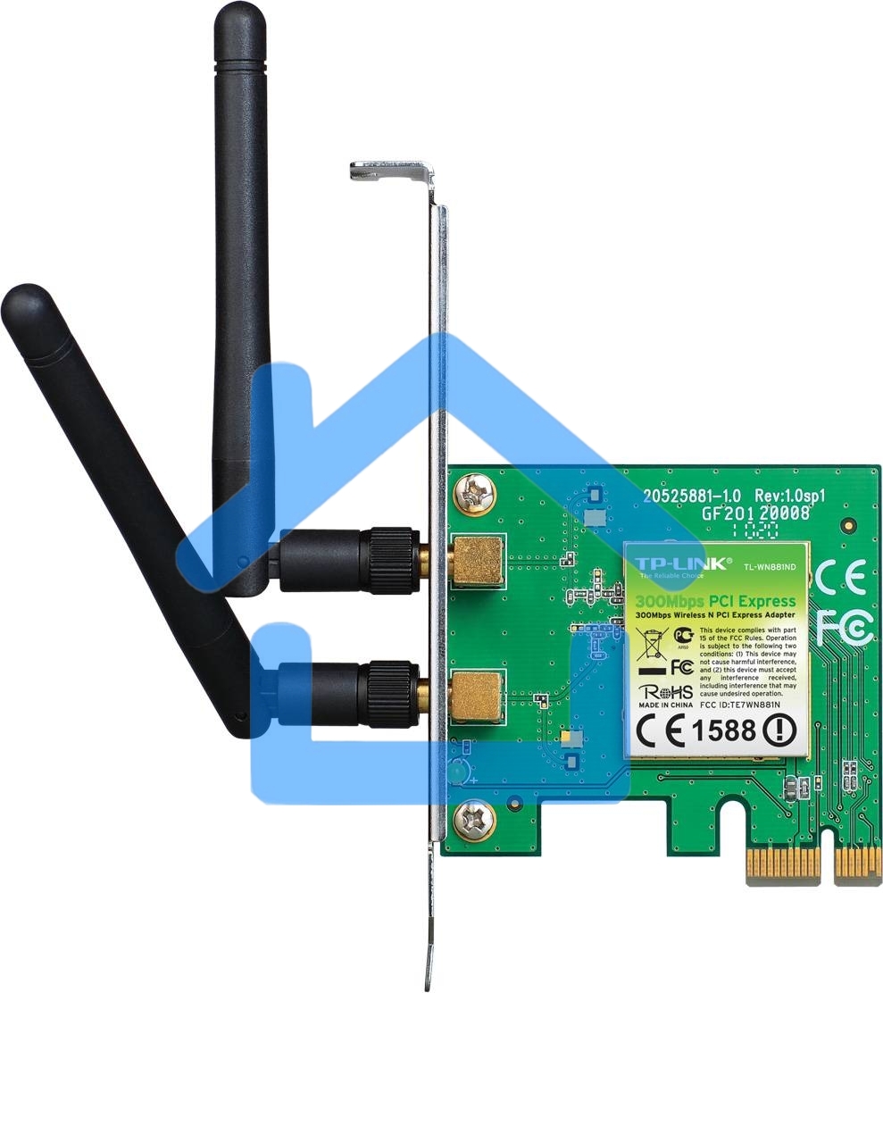 Сетевой адаптер TP-Link SOHO TL-WN881ND Адаптер 300Mbps Wireless N PCI