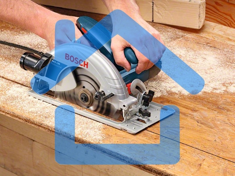 Пила дисковая Bosch GKS 190 0601623000 1200 Вт, 190х30мм, 66мм, 4,2кг, коробка