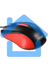 Мышь проводная Acer OMW012 черный/красный, 1200 dpi, USB, кнопки - 3