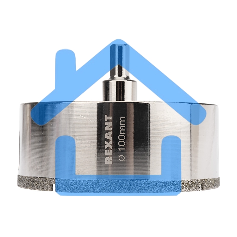 Коронка алмазная 100 мм с центровочным сверлом Kranz