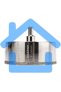 Коронка алмазная 100 мм с центровочным сверлом Kranz