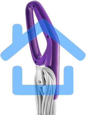 Швабра паровая Kitfort KT-1004-4 1500Вт фиолетовая