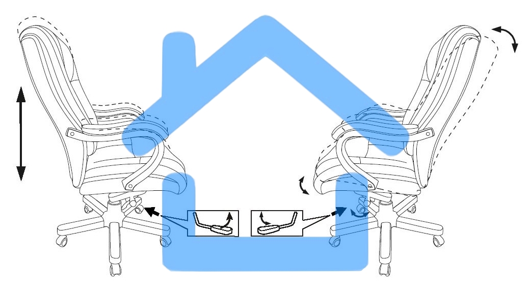 Кресло руководителя Бюрократ T-9926WALNUT светло-коричневый Leather Eichel, кожа, крестовина металл/дерево