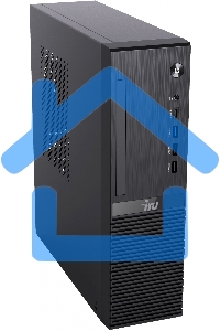 Компьютер IRU 310SC SFF i3 12100 (3.3) 8Gb SSD256Gb UHDG 730 Windows 11 Professional GbitEth 200W черный (1969054)