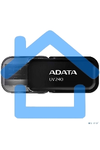 Флешка USB ADATA UV240 (AUV240-32G-RBK), 32 Gb, USB 2.0, R/W 15/5, черный