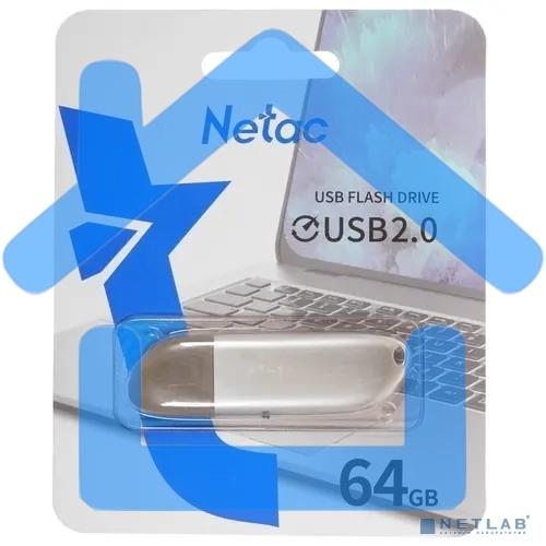Флешка USB R/W Drive Netac U352 NT03U352N-064G-20PN USB2.0 64Gb, retail version