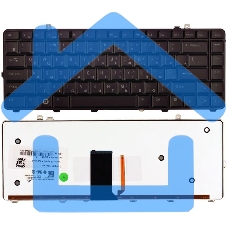 Клавиатура для ноутбука Dell Studio 15 1555 1557 1558 черная с подсветкой