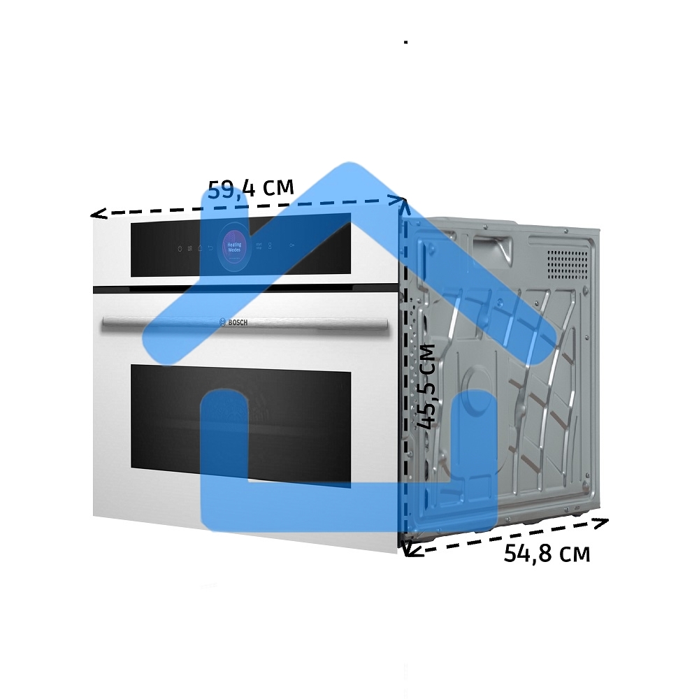 Встраиваемый духовой шкаф электрический Bosch CMG7241W1 белый