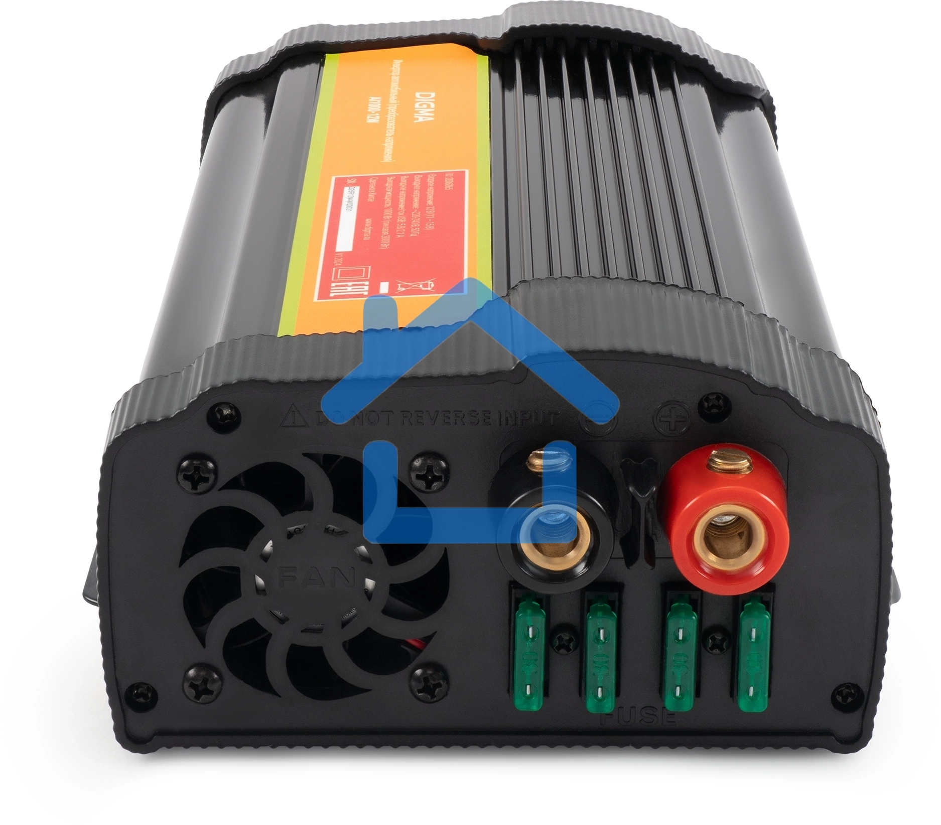 Автоинвертор Digma AI1000-12W 1000Вт