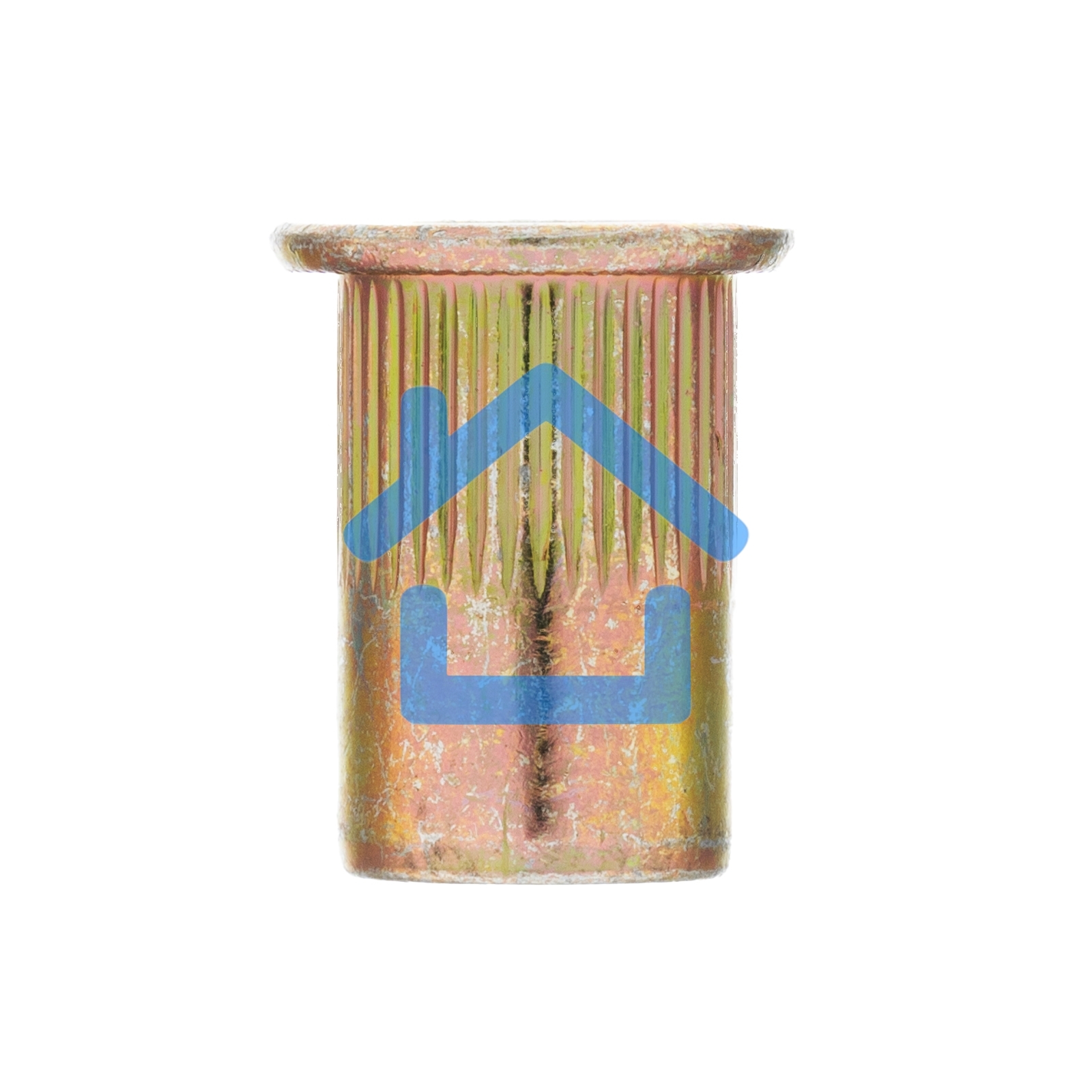 Заклепки резьбовые Denzel стальные, оцинкованные, М10, пластиковый кейс, 35 шт.