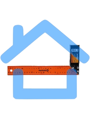 Угольник металлический 300 мм