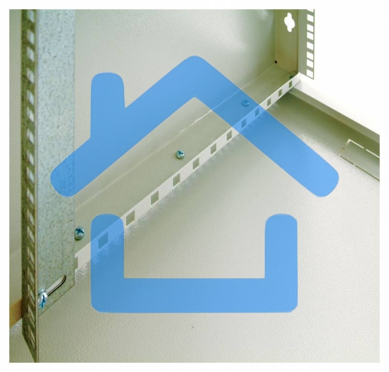 Шкаф телеком. настенный разборный 15U (600х520) дверь стекло (ШРН-Э-15.500) (1 коробка)