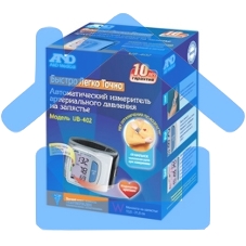 Тонометр запястный A&D UB-402