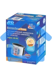 Тонометр запястный A&D UB-402