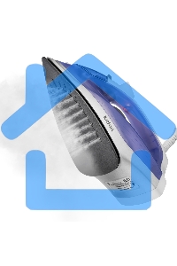 Утюг Kitfort KT-2603 1300Вт белый/фиолетовый