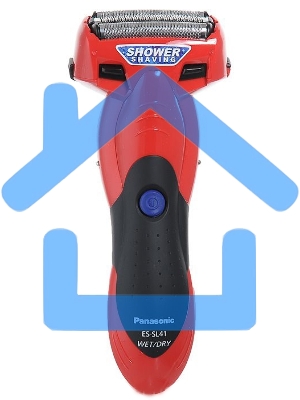 Электробритва сетчатая Panasonic ES-SL41R520 реж.эл.:3 питан.:аккум. красный/черный