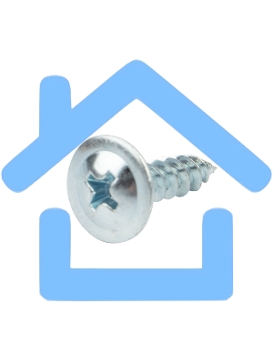 Саморез с прессшайбой KRANZ ПШС острый 4.2х16, короб (200 шт./уп.)