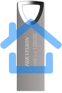 Флешка USB R/W Hikvision 128Gb M200 HS-USB-M200 128G USB2.0 серебристый