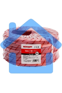 Кабель для пожарной сигнализации Rexant КПСВВнг(А)-LS 1x2x1,50 мм², бухта 200 м