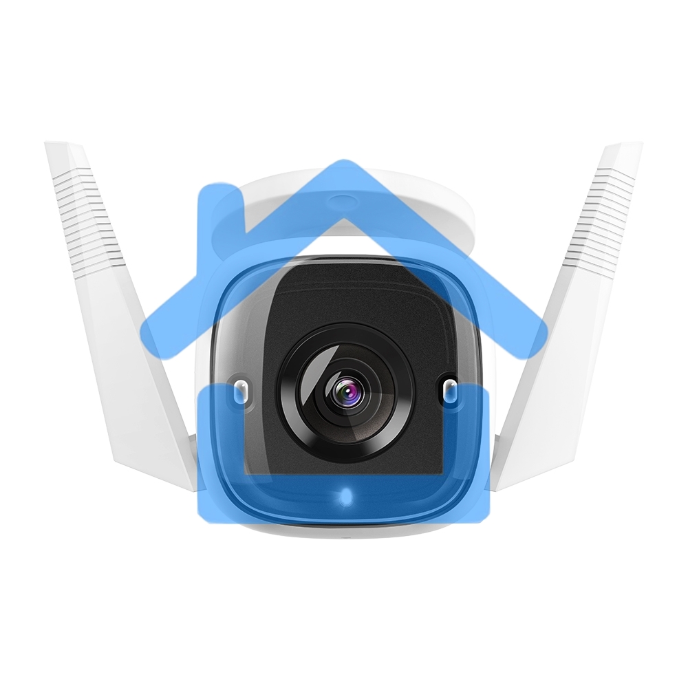 Видеокамера IP TP-Link Tapo C310 White 3MP indoor & outdoor IP camera, 30m Night Vision, IP66 dust & waterproof, Motion Detection and Notification, 2-way Audio, supports Micro SD card storage, easy setup with APP