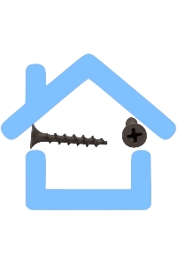 Саморез гипсокартон-дерево KRANZ 3.5х25, пакет (50 шт./уп.)