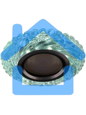 Светильник Hiper H068-1 встраиваемый прозрачный