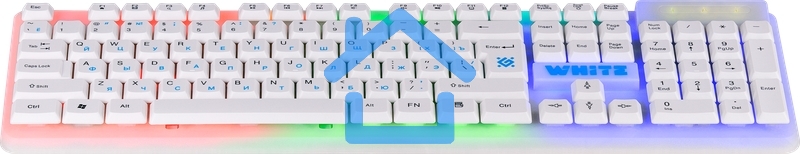 Клавиатура Defender GK-172 проводная, USB, белый