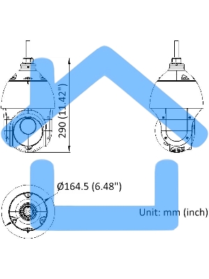 Камера видеонаблюдения IP HiWatch DS-I225(D) 4.8-120мм цв. корп.:белый