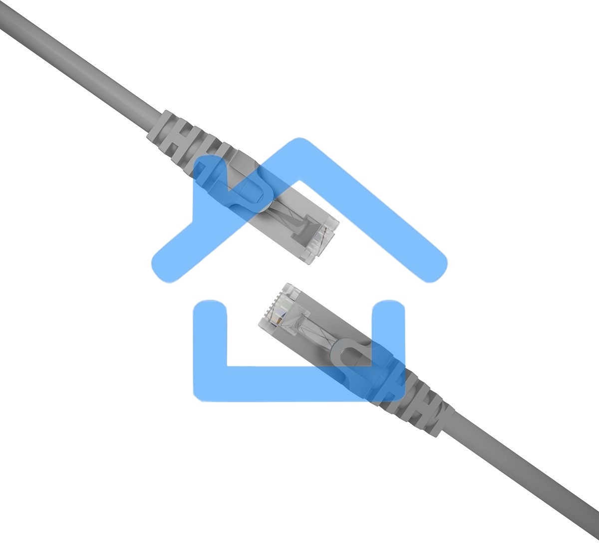 Патч-корд NTSS NTSS-PC-FTP-RJ45-5e-2.0-LSZH-GY NTSS-PC-FTP-RJ45-5E-2.0-LSZH FTP RJ-45 вил.-вилка RJ-45 кат.5E 2м серый LSZH (уп.:1шт) 26AWG