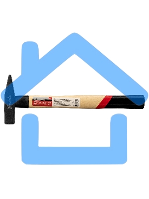 Молоток слесарный Matrix, 300 г, квадратный боек, деревянная рукоятка