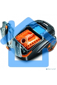 Моющий пылесос Thomas DryBOX AMFIBIA PET черный/оранжевый, 325/1700Вт, уборка влажная/сухая, пылесборник контейнер 2 л