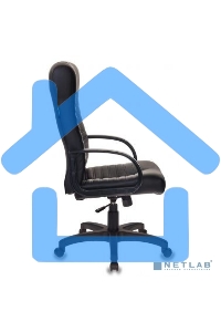 Кресло руководителя Бюрократ KB-10LITE/BLACK черный, искусственная кожа