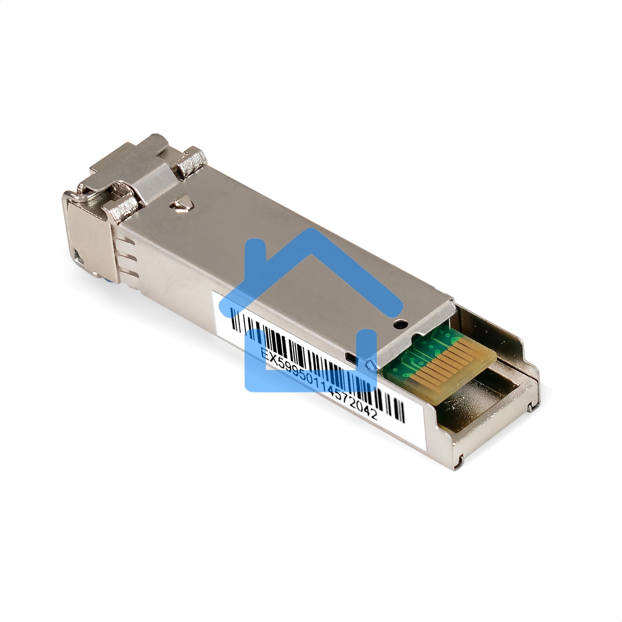 Трансивер SFP EXT-1G-SM1310-LC2-20KM (1000Base-LX для одномодового оптического кабеля, 1,25 Гбит/с, Tx:1310/Rx:1310 нм, до 20 км, разъем Duplex LC)